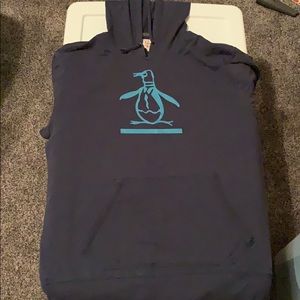 Dark blue light hoodie